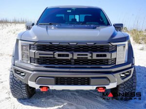 Ford F-150 Enhanced Tow Hook - Aluminum - Red Ford F-150 Enhanced Tow Hook - Aluminum - Red